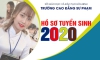 Hồ sơ tuyển sinh năm 2020 - Trường Cao đẳng Sư phạm Hòa Bình