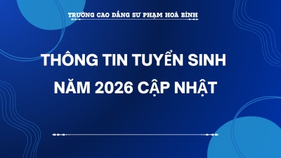 Th&ocirc;ng tin tuyển sinh năm 2026 cập nhật