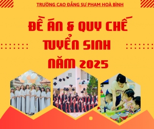 ĐỀ ÁN TUYỂN SINH & QUY CHẾ TUYỂN SINH - NĂM 2025
