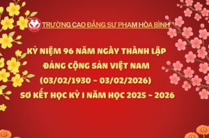 Lễ Kỷ niệm 96 năm ngày thành lập Đảng Cộng sản Việt Nam (03/02/1930 - 03/02/2026) và Sơ kết Học kỳ I năm học 2025 - 2026