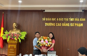 Sở Giáo dục & Đào tạo tỉnh Hoà Bình quyết định bổ nhiệm lại chức vụ Phó Hiệu trưởng trường Cao đẳng Sư phạm Hoà Bình  đối với nhà giáo, Thạc sĩ Đào Anh Tuấn