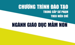 Chương trình đào tạo trình độ Trung cấp ngành sư phạm Mầm non