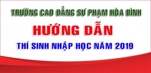 Hướng dẫn thủ tục nhập học năm 2019