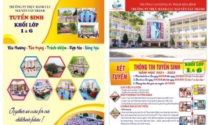 Thông tin tuyển sinh năm học 2021-2022, trường Phổ thông thực hành chất lượng cao Nguyễn Tất Thành