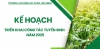 Kế hoạch Triển khai công tác tuyển sinh - Năm 2025