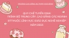 QUY CHẾ TUYỂN SINH TRÌNH ĐỘ TRUNG CẤP, CAO ĐẲNG CÁC NGÀNH ĐÀO TẠO THUỘC LĨNH VỰC GIÁO DỤC NGHỀ NGHIỆP NĂM 2023